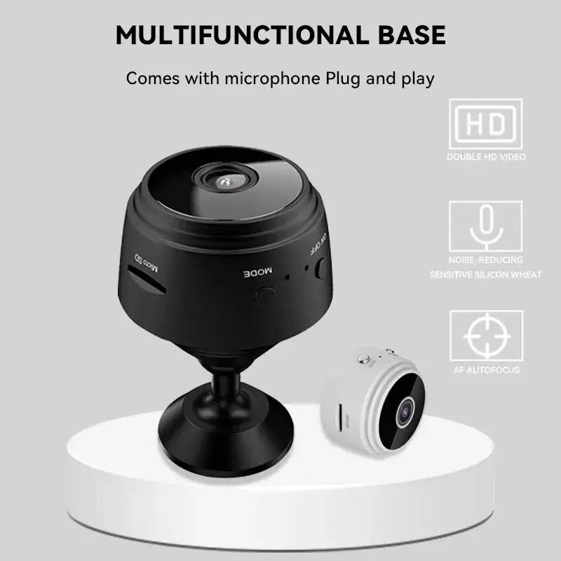 WiFi Mini Camera HD 1080p Wireless Video Recorder Voice Recorder Security Monitoring Camera Smart Home For Infants And Pets - MAQHUB