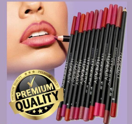 12 Pcs - Eye / Lip Liner Pencils (A & B SET) - MAQHUB