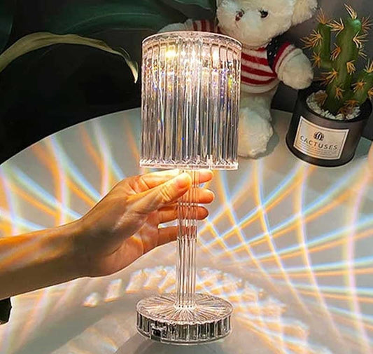 Crystal Diamond Table Lamp - MAQHUB