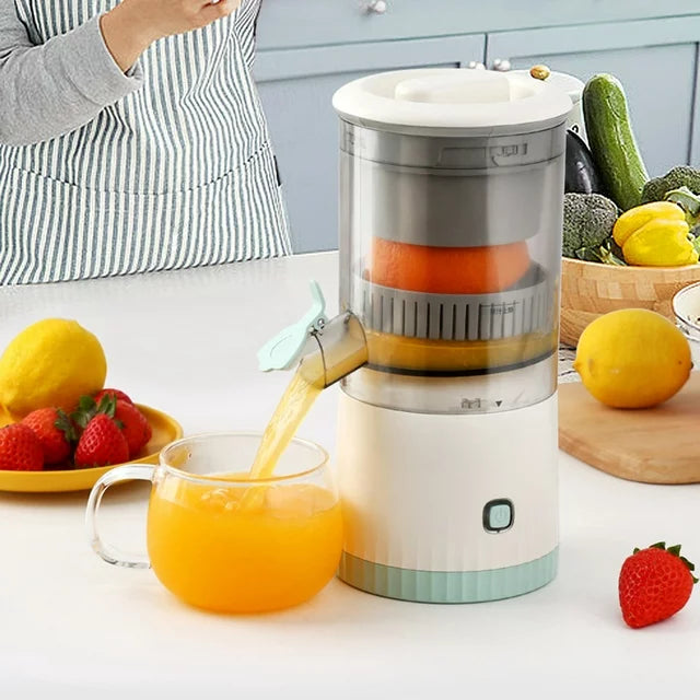 Wireless Slow Juicer Orange Lemon Juicer USB Electric Juicers Fruit Extractor Portable Squeezer Pressure Juicer for Home - MAQHUB