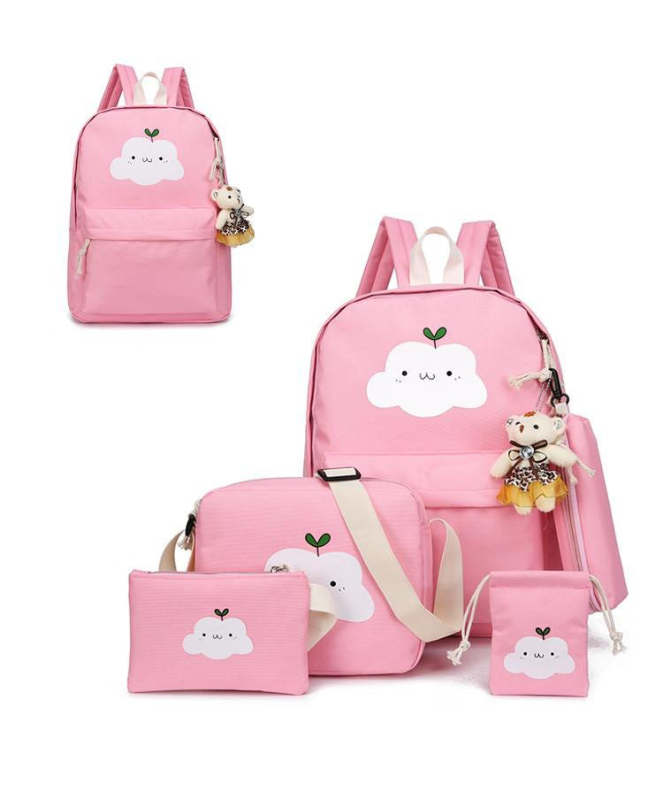 4 Pcs Nylon Backpack - MAQHUB