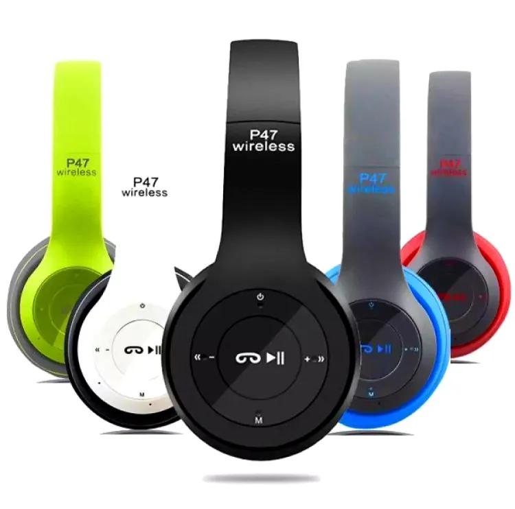 P47 Gaming Headset /LED Light for Xbox One/Laptop Tablet/Phone with free AUX CABLE (Random Color) - MAQHUB