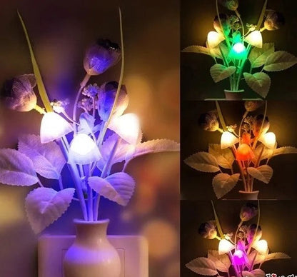 Mirror Night Lamp, Flower - MAQHUB