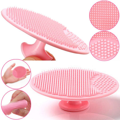 SIPRDE Baby Cradle Cap Brush - 3 Pack for Massage and Exfoliate - Silicone Face Cleanser Brush Soother Baby Essentials for Dry Skin, Cradle Cap, and Eczema - MAQHUB