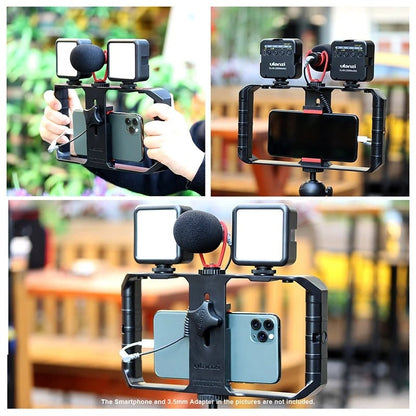 Apkina DS1 Smartphone Video Handle Rig Filmmaking Stabilizer Case – Black - MAQHUB