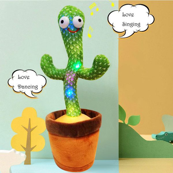 Dancing & Talking Cactus Plush Toy - MAQHUB