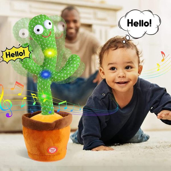 Dancing & Talking Cactus Plush Toy - MAQHUB