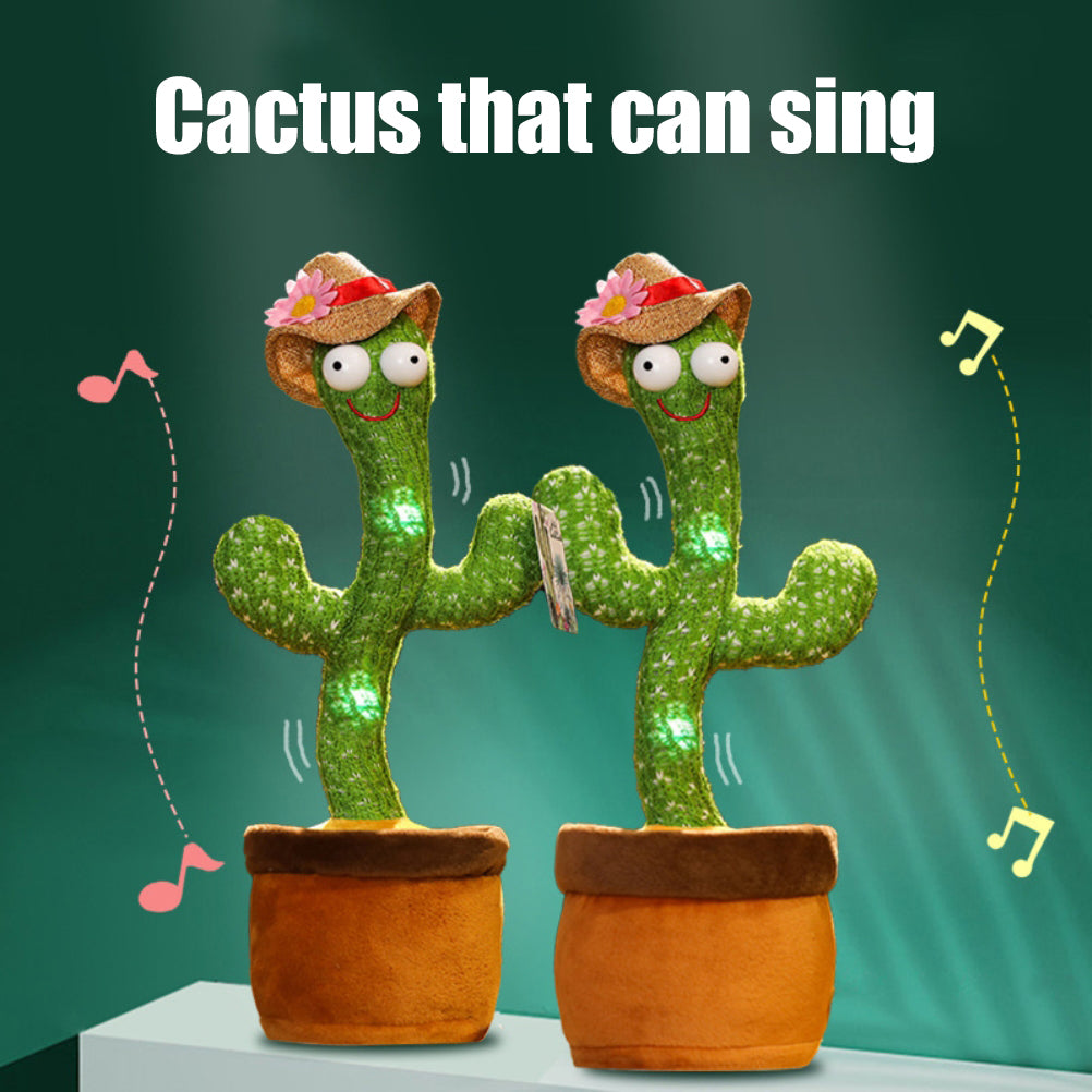 Dancing & Talking Cactus Plush Toy - MAQHUB