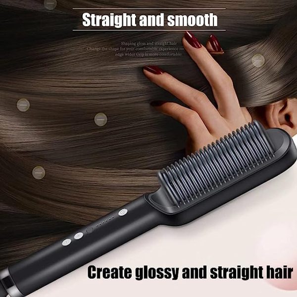 Professional Hair Straightener Brush - MAQHUB