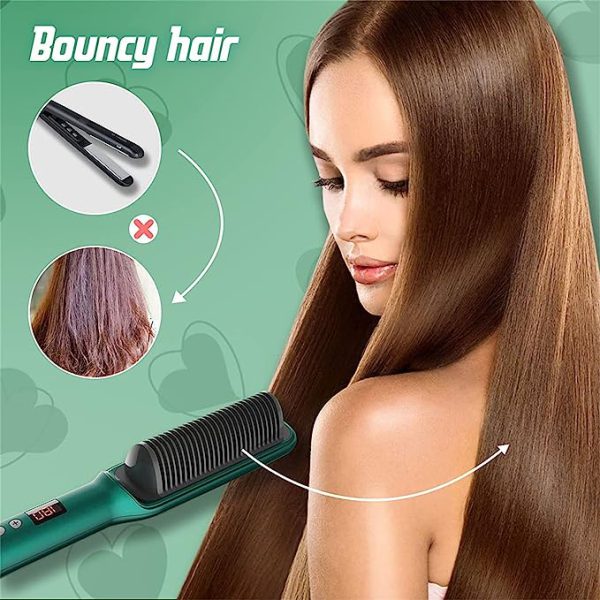 Professional Hair Straightener Brush - MAQHUB