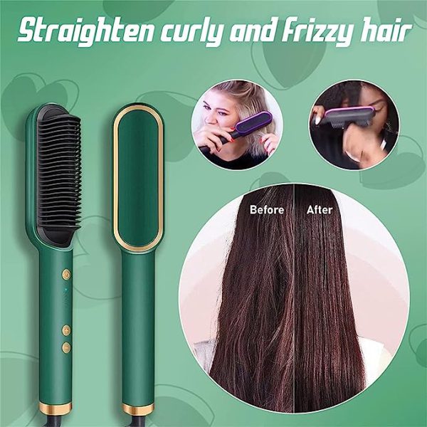 Professional Hair Straightener Brush - MAQHUB