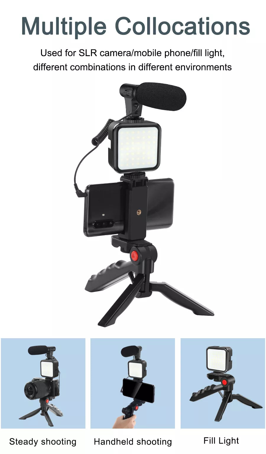 Video Vlog Making Kit With Remote Good Quality - MAQHUB