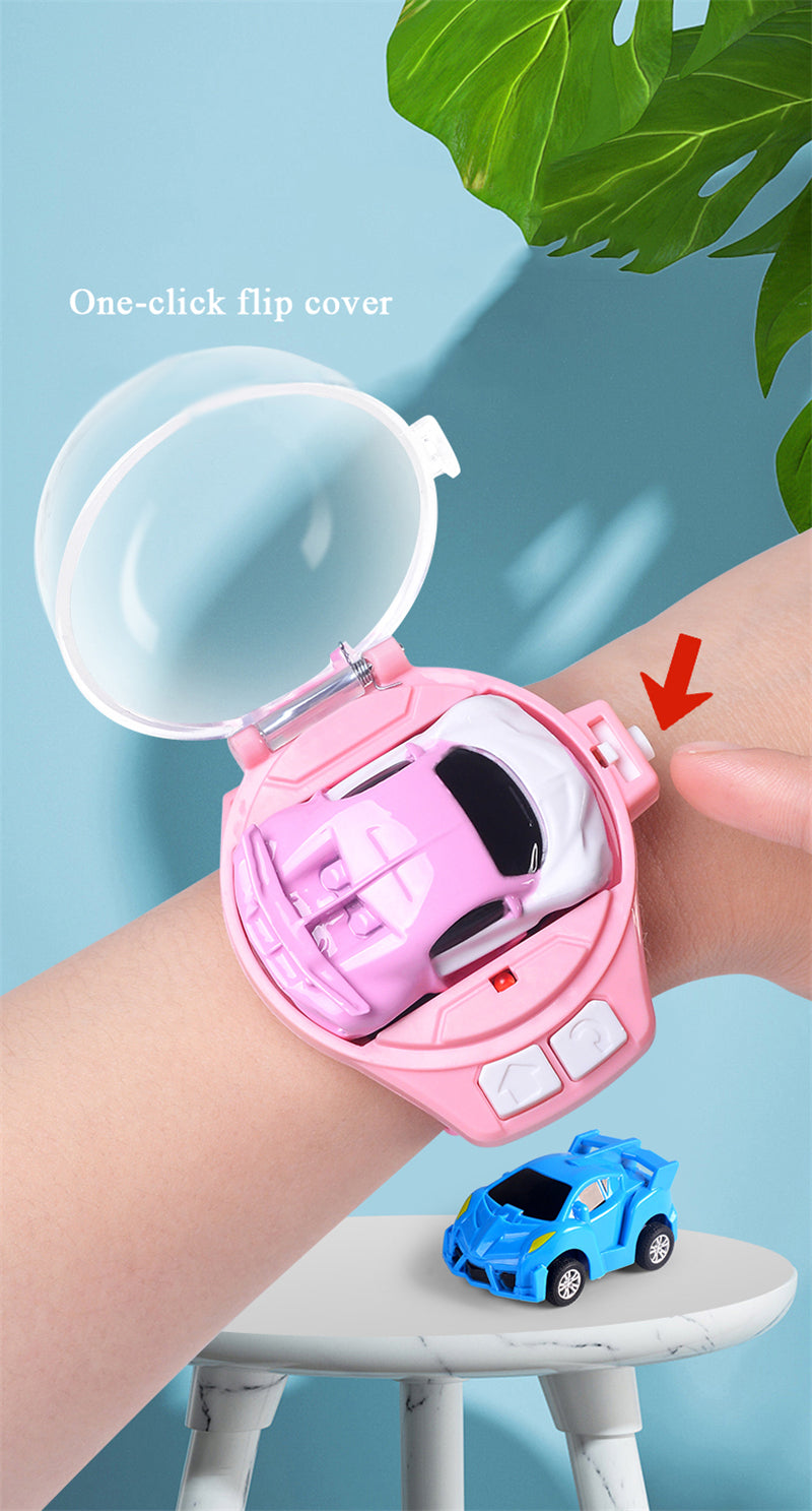 Children Cartoon Watch Mini Remote Control Car - MAQHUB