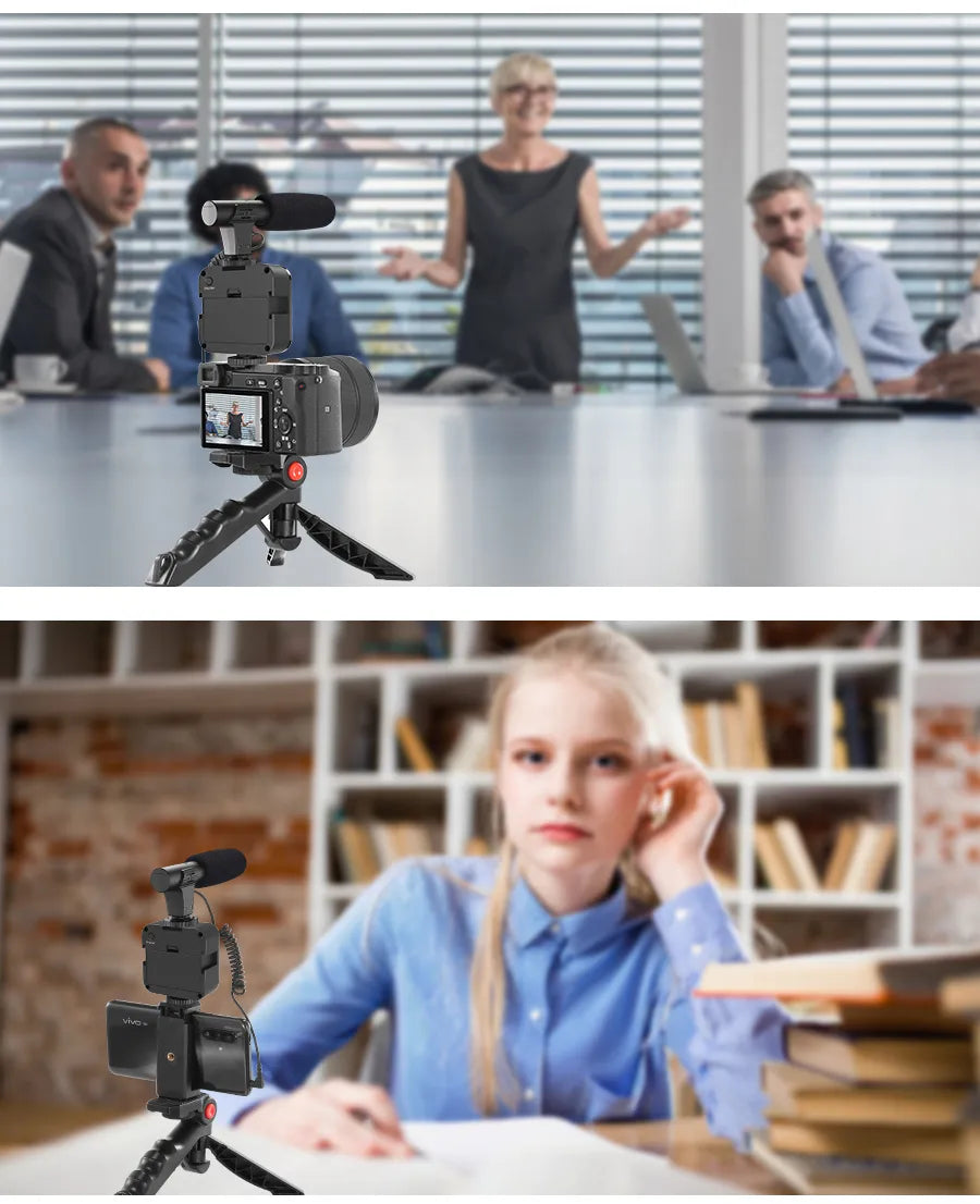 Video Vlog Making Kit With Remote Good Quality - MAQHUB