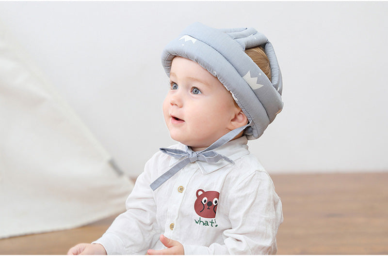 Baby Head Protector for Crawling, Safety Helmet and Walking Baby Helmet (Design/Multicolor) - MAQHUB