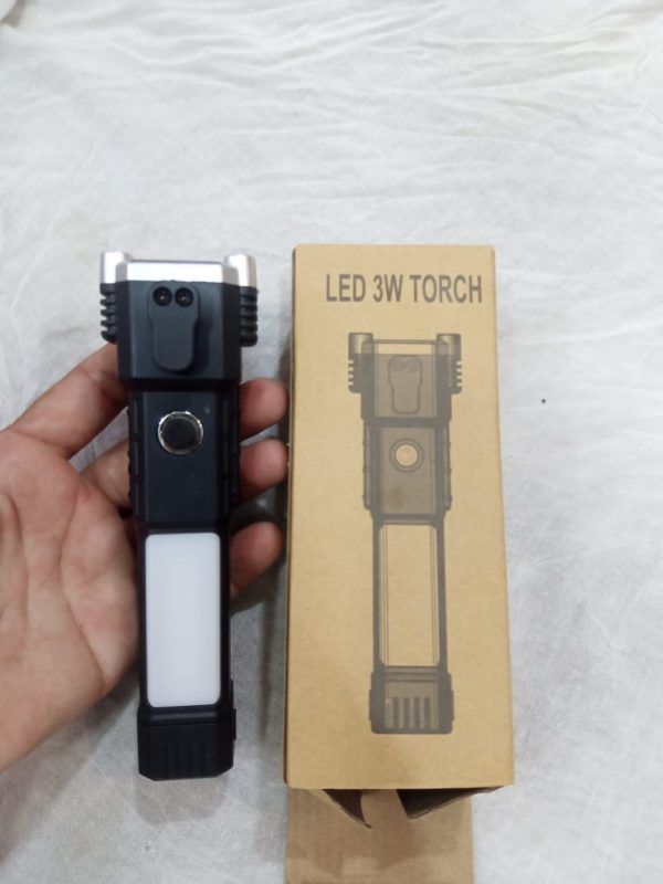 High-Power Versatile, Rechargeable, Multifunctional 1200mAh LED Flashlight - For Your Lighting Needs - MAQHUB