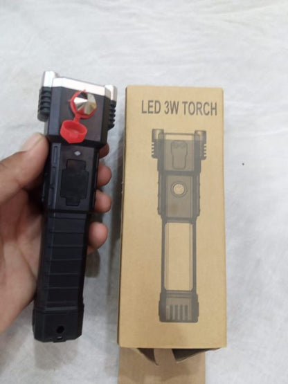 High-Power Versatile, Rechargeable, Multifunctional 1200mAh LED Flashlight - For Your Lighting Needs - MAQHUB