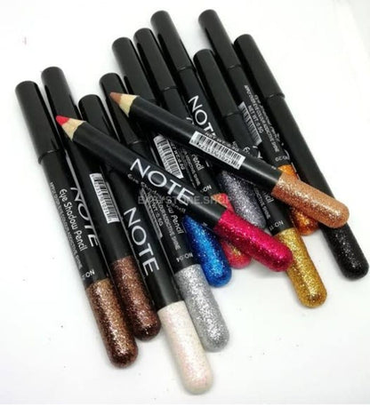 8 Pcs Note Glitter Eyeliner Pencil - MAQHUB