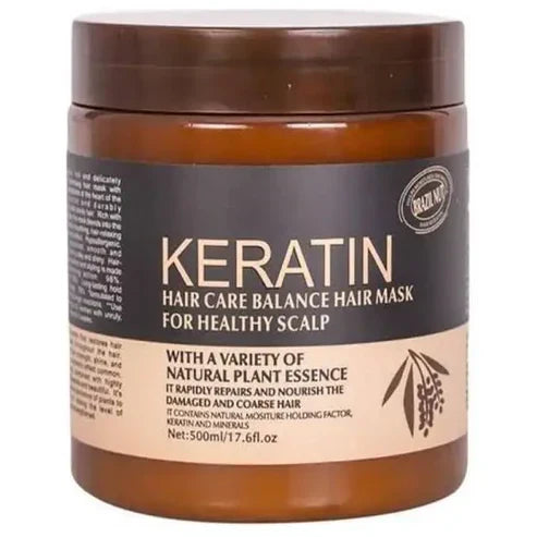 Keratin Hair Treatment Magical Hair Mask 5 Seconds Repairs Frizzy Make Hair Soft Smooth Deep Repair Keratin Hair Treatment for Hair Care – 500ml - MAQHUB