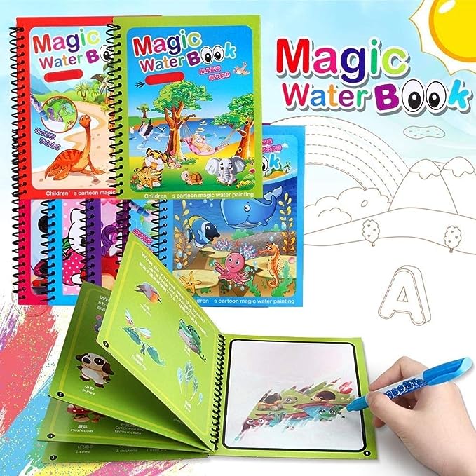 Magic Water Coloring Book For Kids (random Color) - MAQHUB