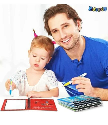 Magic Water Coloring Book For Kids (random Color) - MAQHUB