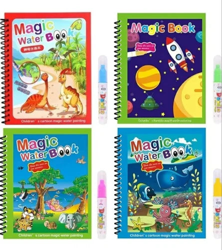 Magic Water Coloring Book For Kids (random Color) - MAQHUB