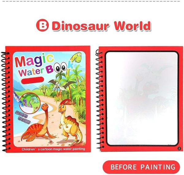 Magic Water Coloring Book For Kids (random Color) - MAQHUB