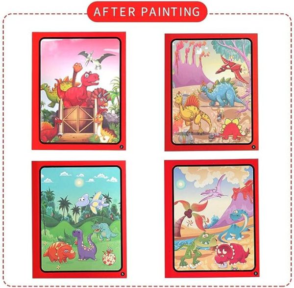 Magic Water Coloring Book For Kids (random Color) - MAQHUB