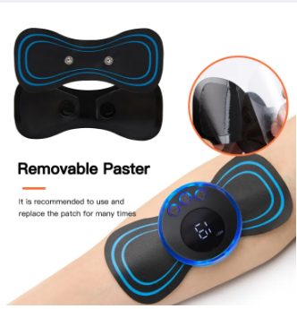 EMS Body Massager - Mini Body Massager Pulse Neck Pain Relief EMS Butterfly Body Massager Men & Women - MAQHUB