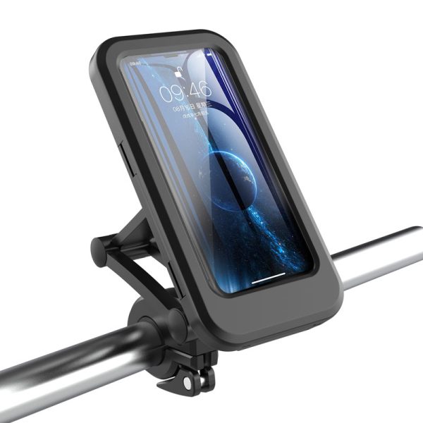 Motorcycle Bike Phone Holder - Adjustable Waterproof Bicycle Cellphone Stand for MTB Bike Handlebar Smartphone Holder - MAQHUB