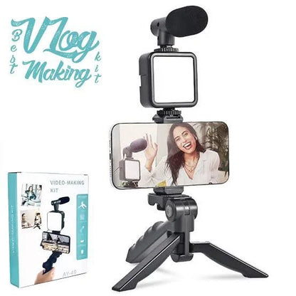 Video Vlog Making Kit With Remote Good Quality - MAQHUB