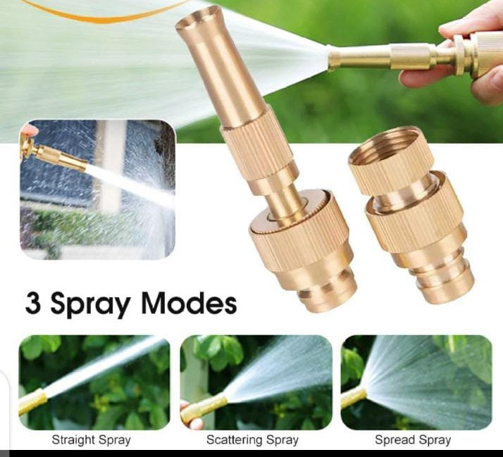 3 Spray Modes - Adjustable Garden Spray Gun Lawn Plant Irrigation High Pressure Water Car Sprinkler Wash Spray Nozzle Home Cleaning - MAQHUB