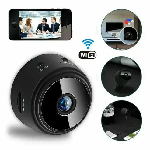 WiFi Mini Camera HD 1080p Wireless Video Recorder Voice Recorder Security Monitoring Camera Smart Home For Infants And Pets - MAQHUB