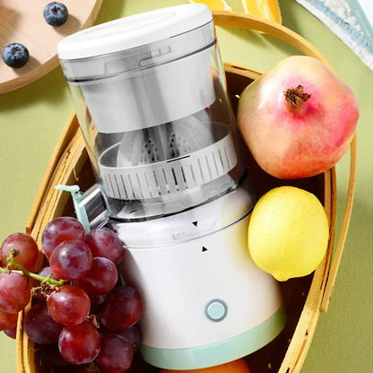 Wireless Slow Juicer Orange Lemon Juicer USB Electric Juicers Fruit Extractor Portable Squeezer Pressure Juicer for Home - MAQHUB