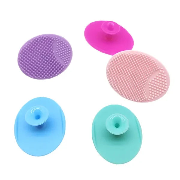 SIPRDE Baby Cradle Cap Brush - 3 Pack for Massage and Exfoliate - Silicone Face Cleanser Brush Soother Baby Essentials for Dry Skin, Cradle Cap, and Eczema - MAQHUB