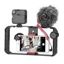 Apkina DS1 Smartphone Video Handle Rig Filmmaking Stabilizer Case – Black - MAQHUB