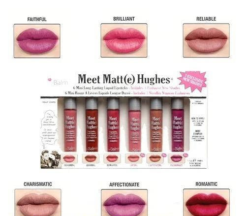 Matte Hughes Liquid Lipstick Set - MAQHUB