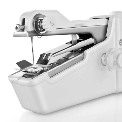 Handheld Sewing Machine Mini Stitch Sew Needlework Cordless Clothes Fabrics Electric Sewing Machine - MAQHUB