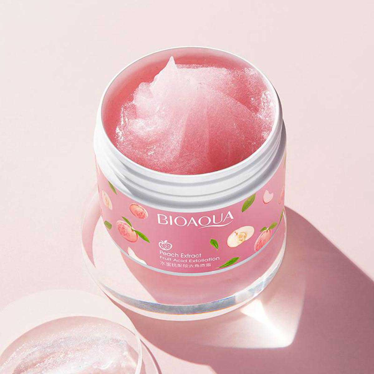 BIOAQUA Peach Extract Fruit Acid Exfoliating Face Gel Cream 140g - MAQHUB