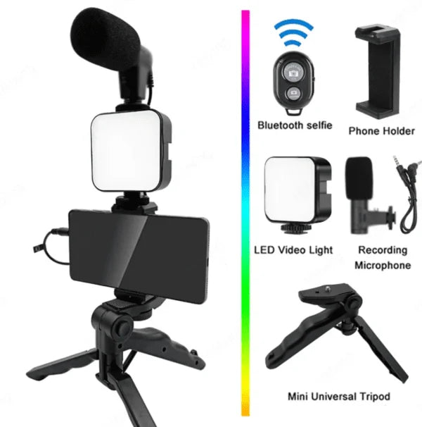 Video Vlog Making Kit With Remote Good Quality - MAQHUB